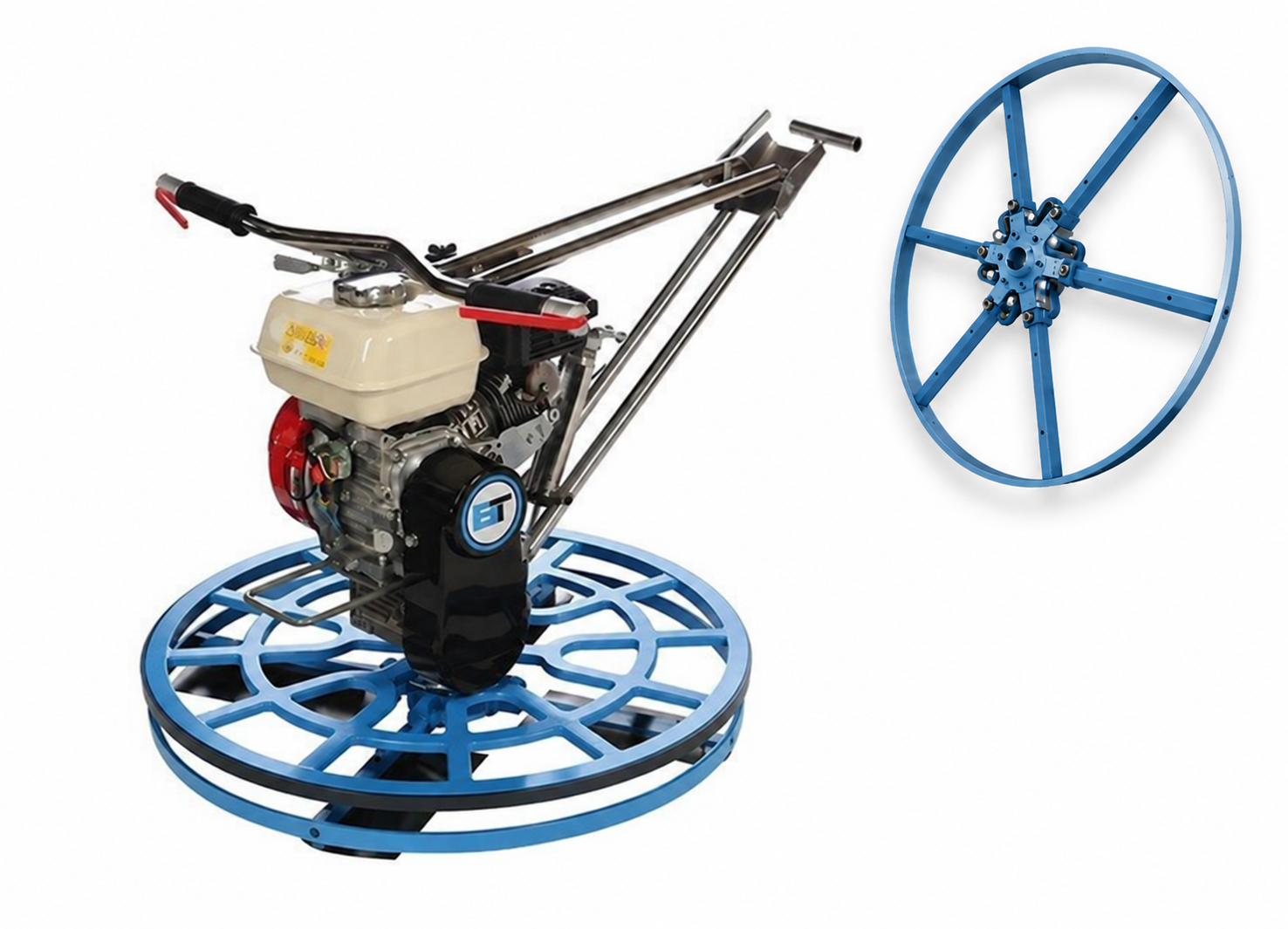 BT 75cm vlindermachine 6 spaaks