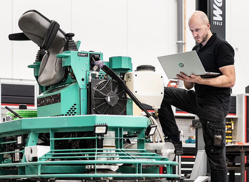 Onderhoud Betonmachines